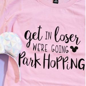 Disney park hopping decal